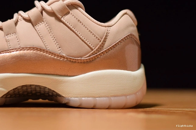 Low AH7860-105 Air Rose Gold GS Jordan 11 1020
